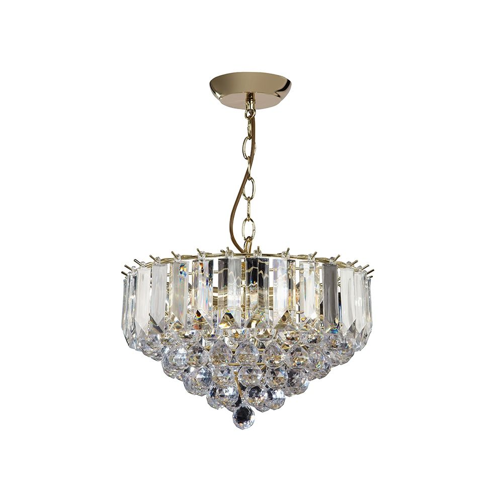 Endon FARGO-14BP Fargo Indoor Pendant Single
