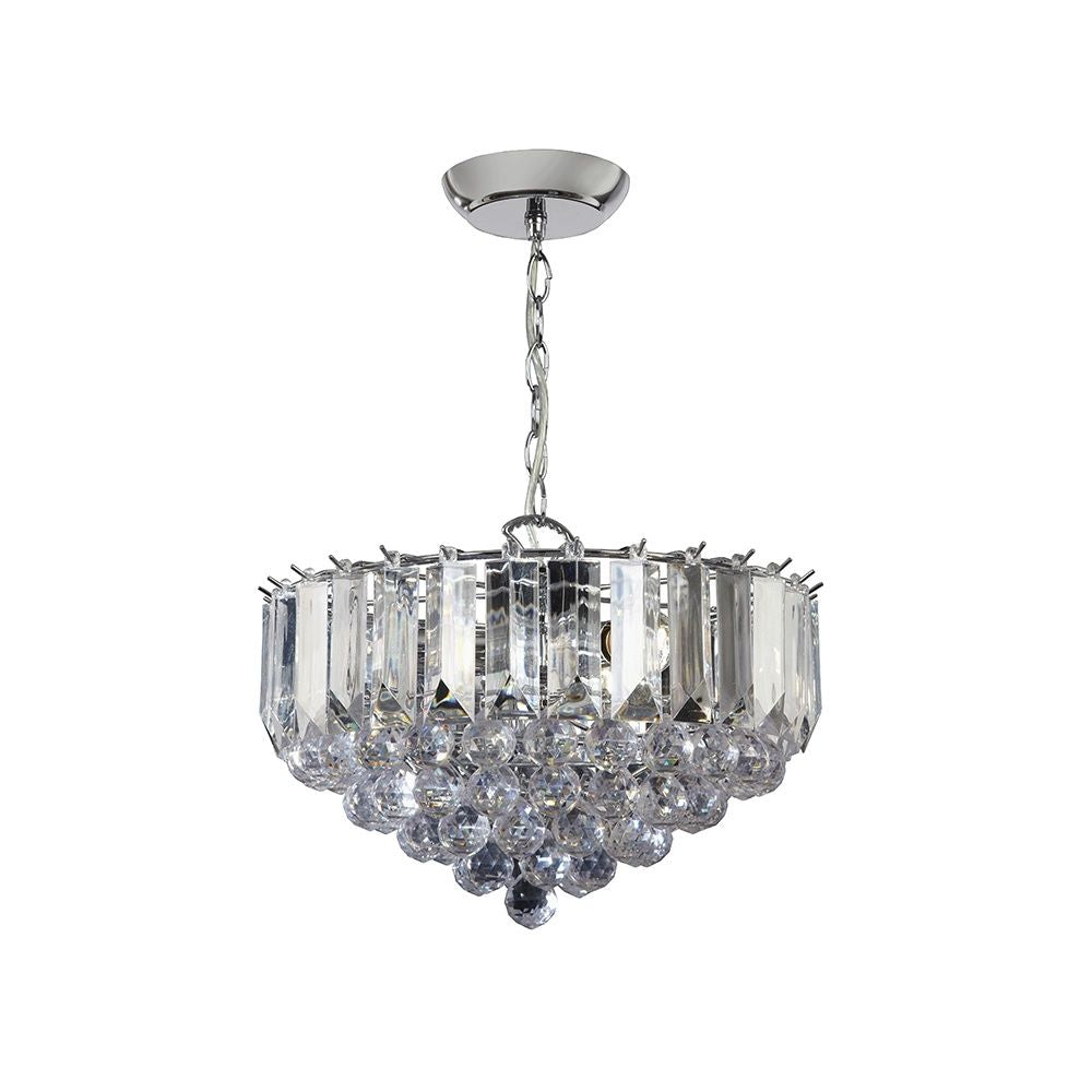 Endon FARGO-14CH Fargo Indoor Pendant Single