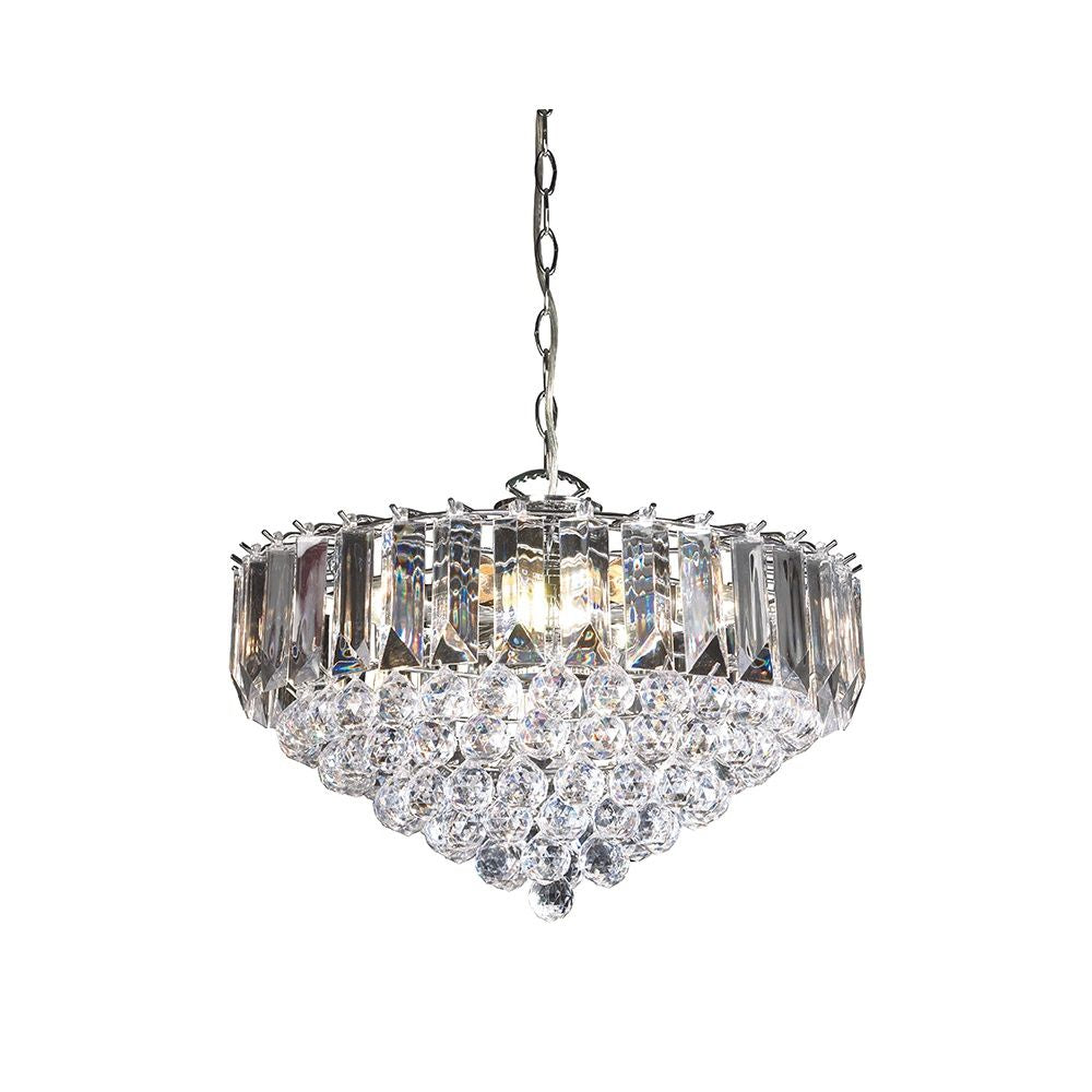Endon FARGO-18CH Fargo Indoor Pendant Single