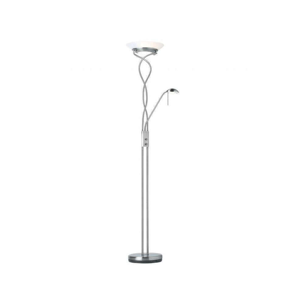 Endon MONACO-SC Monaco Floor Lamp Uplight & Reading
