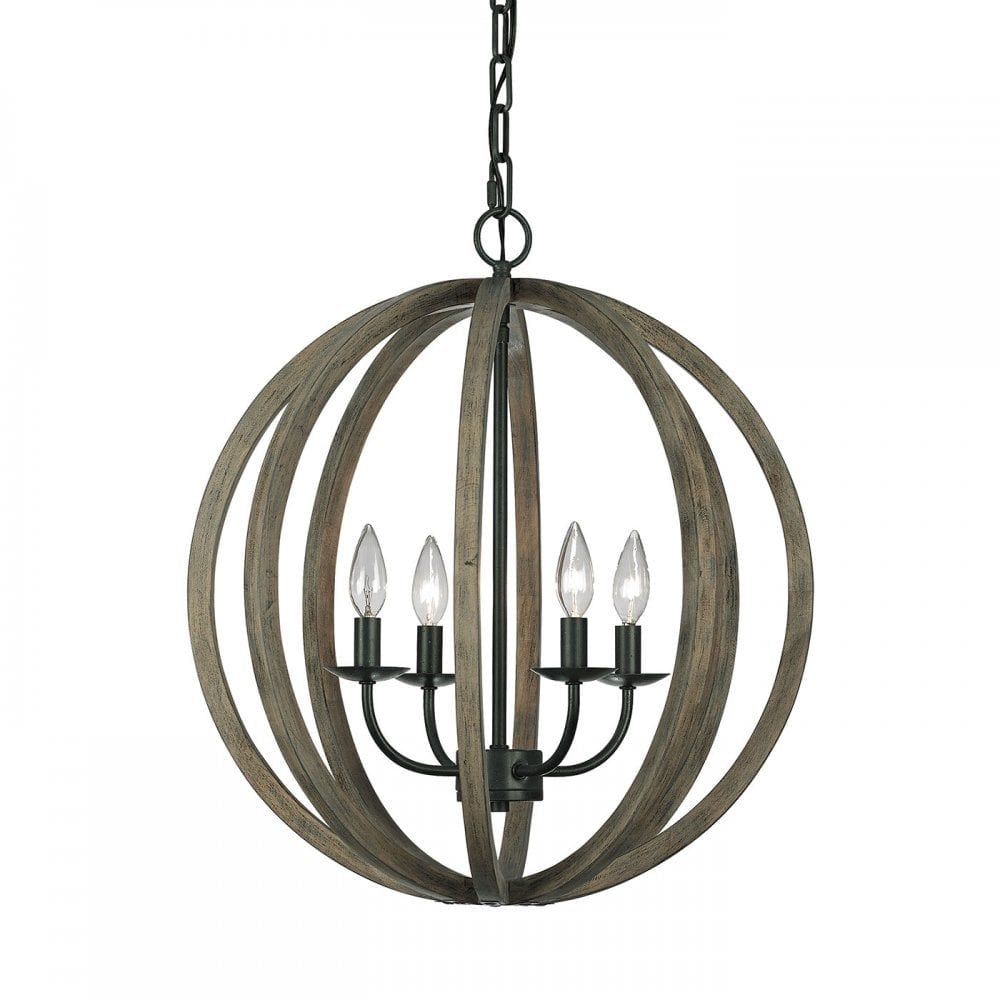 Feiss FE/ALLIER/4P WW Allier 4 Light Pendant