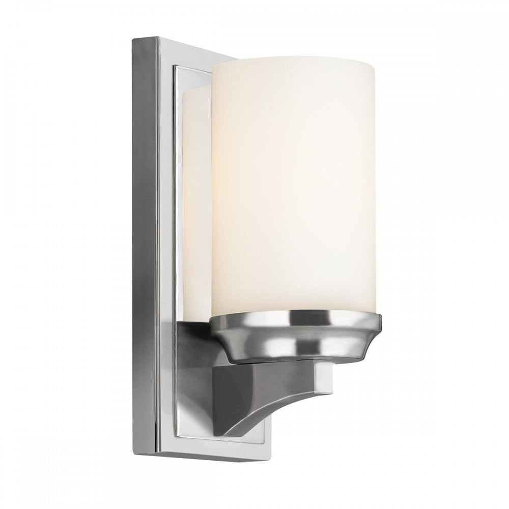 Feiss FE/AMALIA1/SBATH Amalia 1 Light Bathroom Wall Light