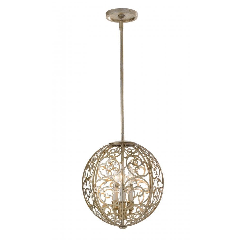 Feiss FE/ARABESQUE3 Arabesque 3 Light Chandelier