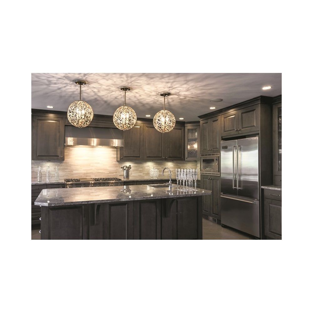 Feiss FE/ARABESQUE3 Arabesque 3 Light Chandelier