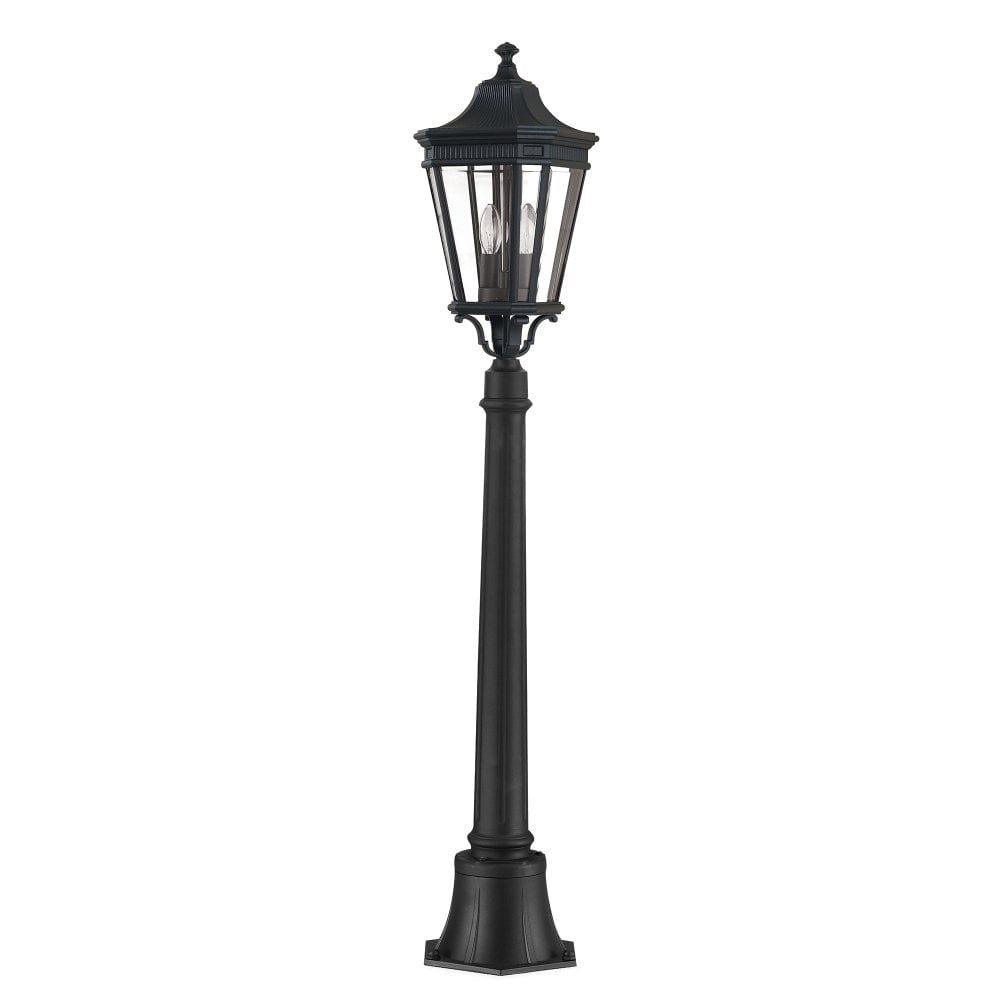 Feiss FE/COTSLN4/M BK Cotswold Lane Medium Pillar