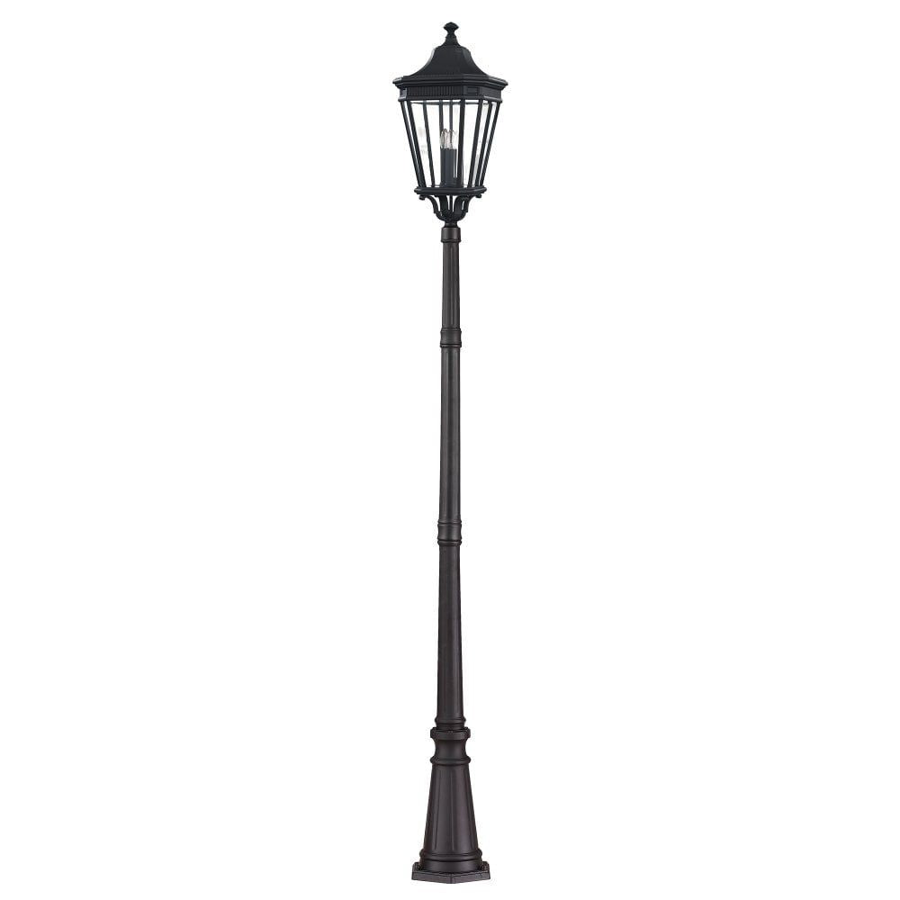 Feiss FE/COTSLN5/L BK Cotswold Lane Large Post