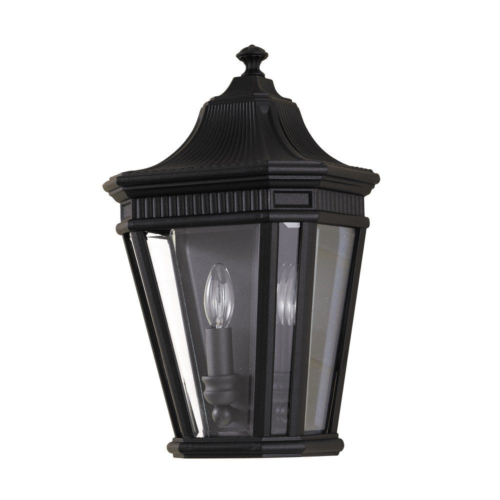 Feiss FE/COTSLN7 BK Cotswold Lane Half Wall Lantern