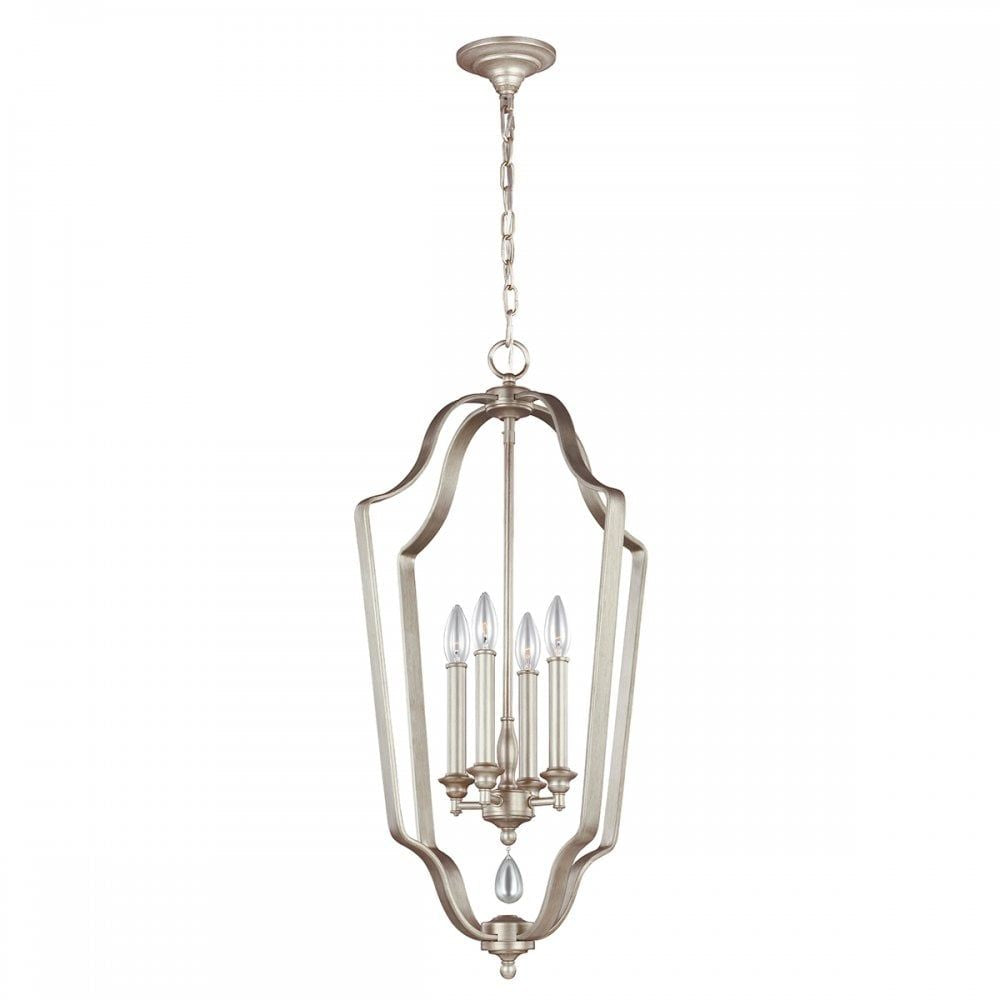 Feiss FE/DEWITT/4P Dewitt 4 Light Foyer Chandelier