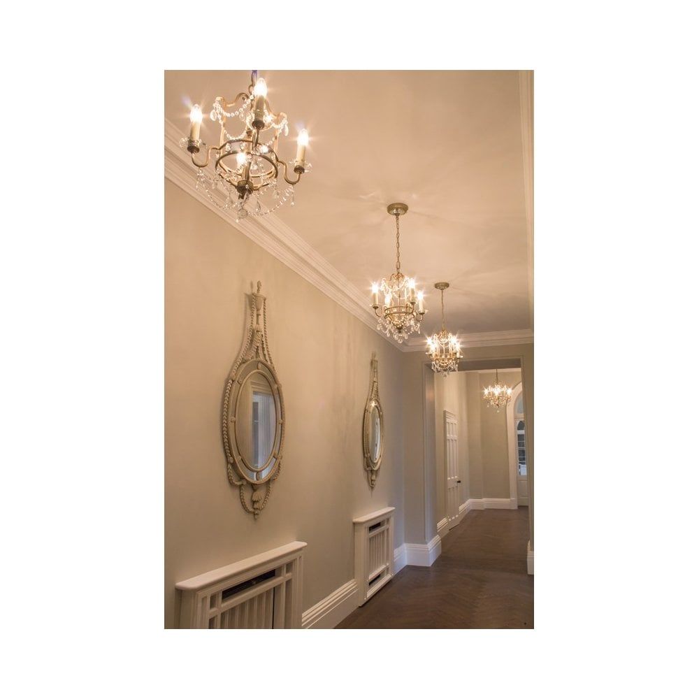 Feiss FE/GIANNA4 Gianna 4 Light Chandelier