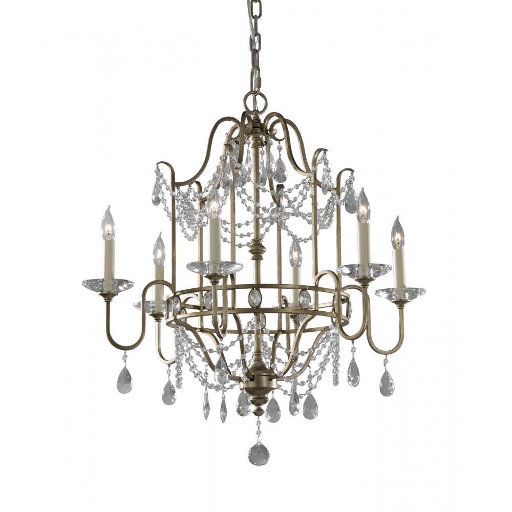 Feiss FE/GIANNA6 Gianna 6 Light Chandelier