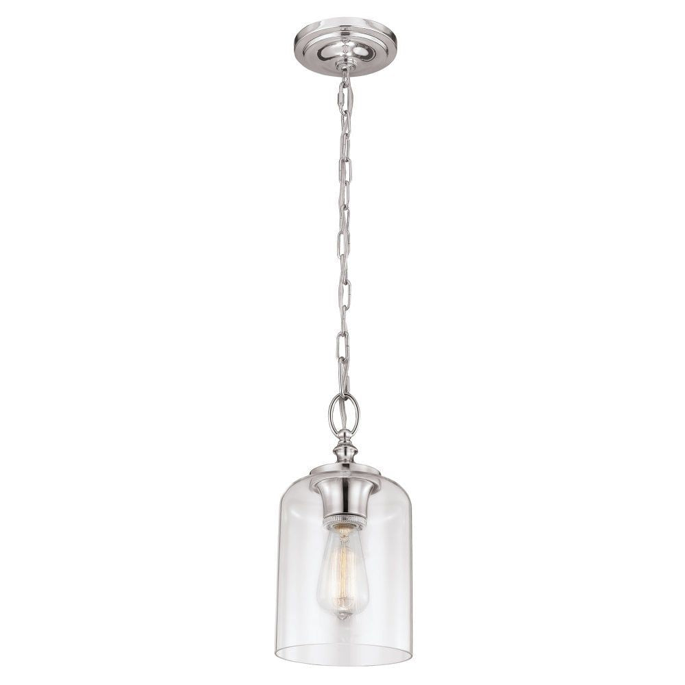 Feiss FE/HOUNSLOW/P PN Hounslow Mini Pendant Polished Nickel