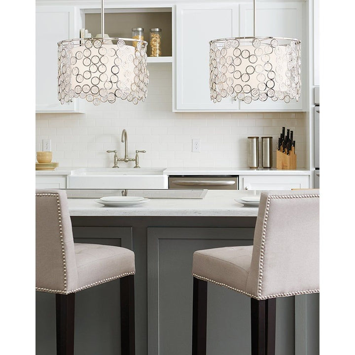 Feiss FE/LEXI/P Lexi 3 Light Pendant
