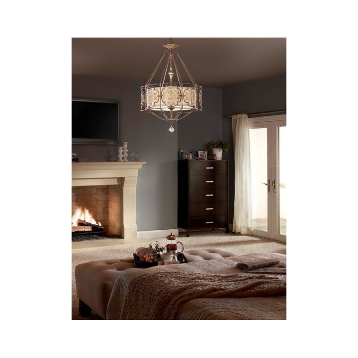 Feiss FE/MARCELLA4 Marcella 4 Light Chandelier