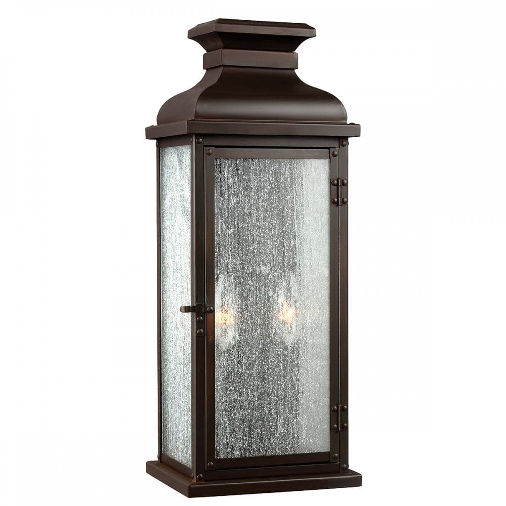 Feiss FE/PEDIMENT/M Pediment Medium Wall Lantern