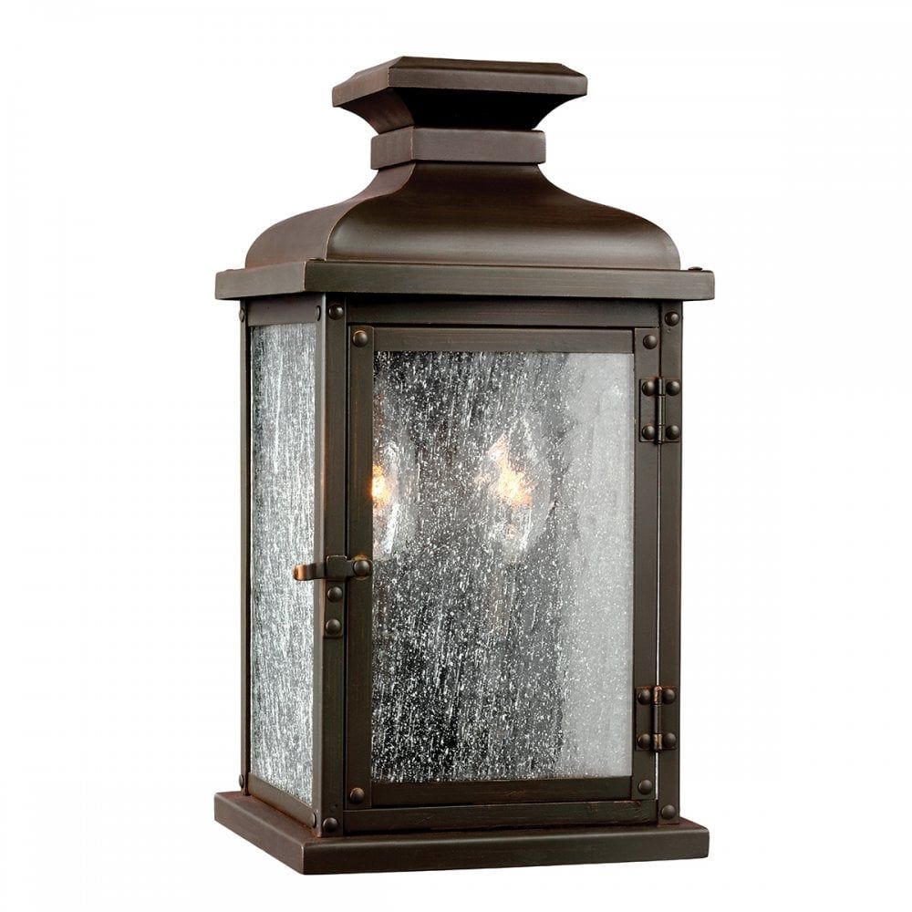 Feiss FE/PEDIMENT/S Pediment Small Wall Lantern