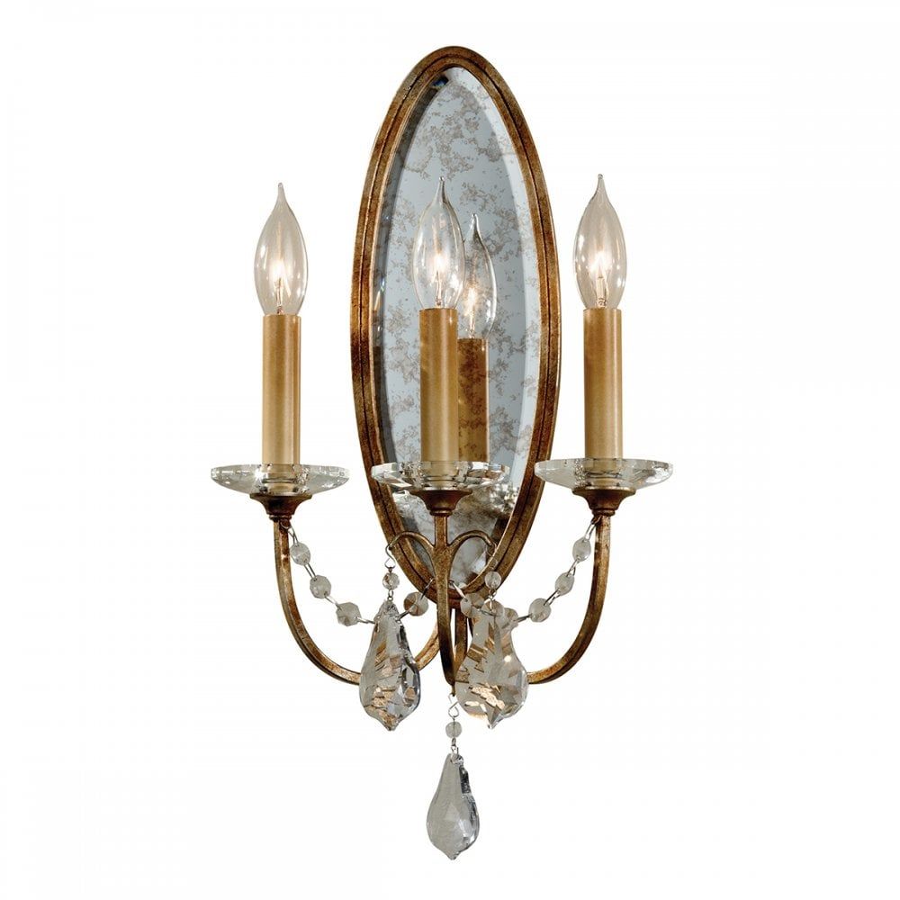 Feiss FE/VALENTINA/W3 Valentina 3 Light Wall Light