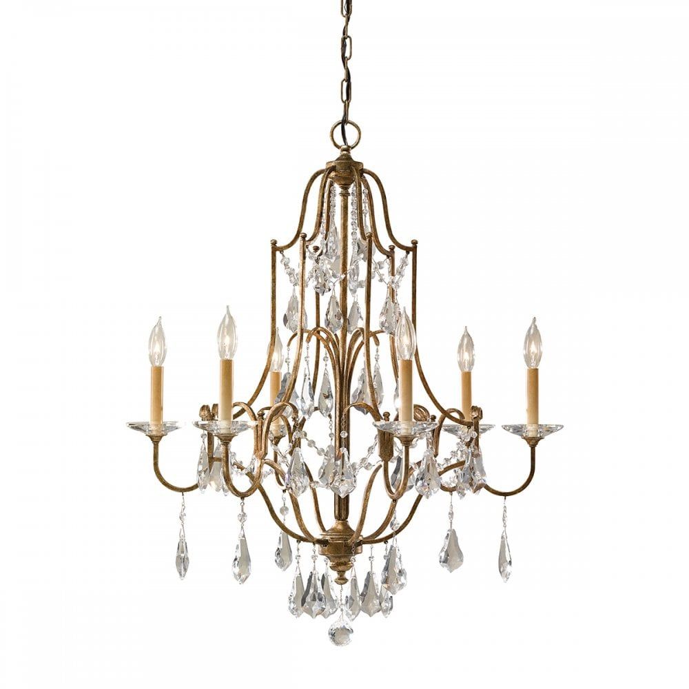 Feiss FE/VALENTINA6 Valentina 6 Light Chandelier