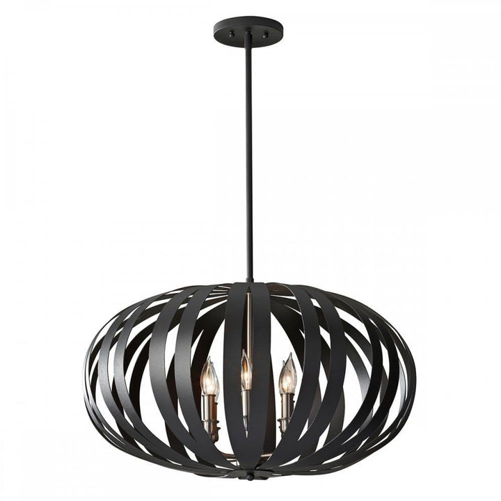 Feiss FE/WOODSTOCK/P/L Woodstock 6 Light Large Chandelier