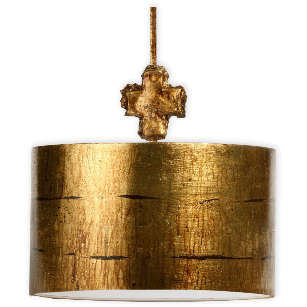 Flambeau FB/FRAGMENT-G/PL Fragment Large Gold 1 Light Pendant