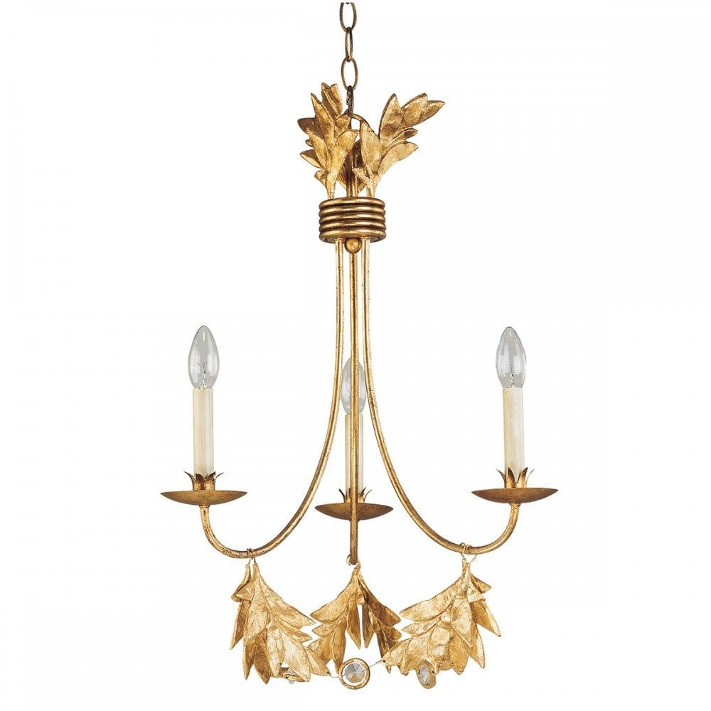 Flambeau FB/SWEET OLIVE3 Sweet Olive 3 Light Chandelier