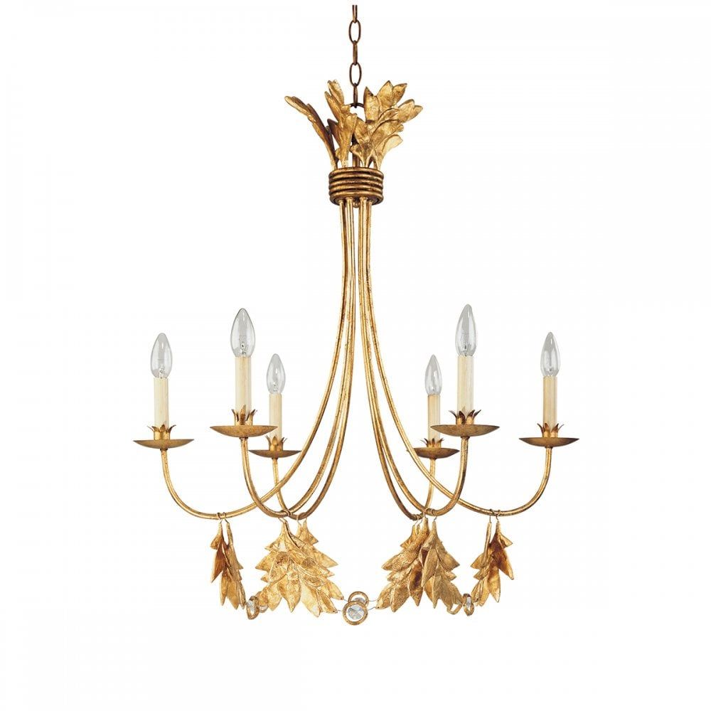 Flambeau FB/SWEET OLIVE6 Sweet Olive 6 Light Chandelier