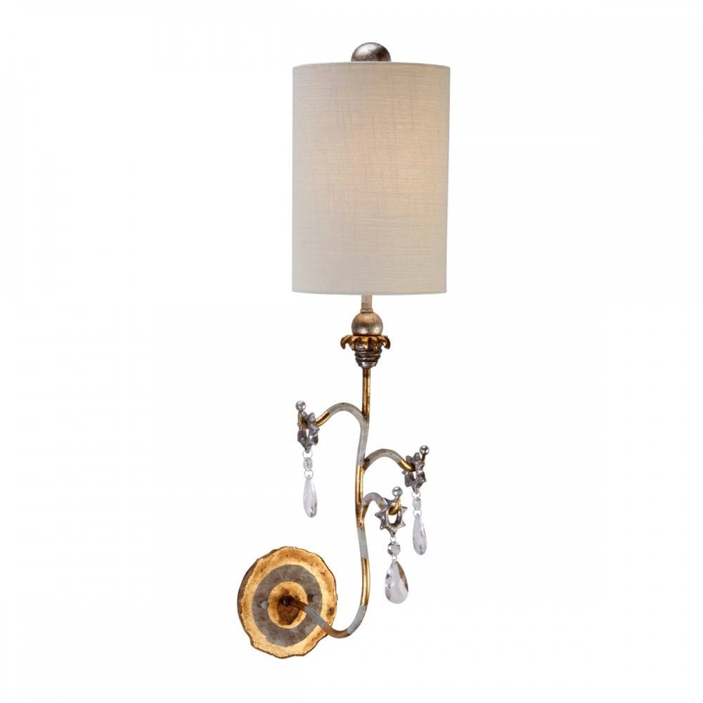 Flambeau FB/TIVOLI W1 GD Tivoli 1 Light Wall Light