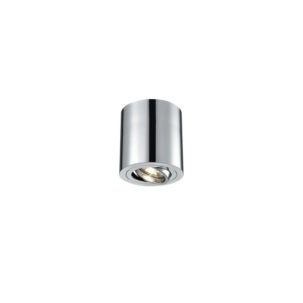 Franklite CF5773 1 Light Ceiling Flush Chrome
