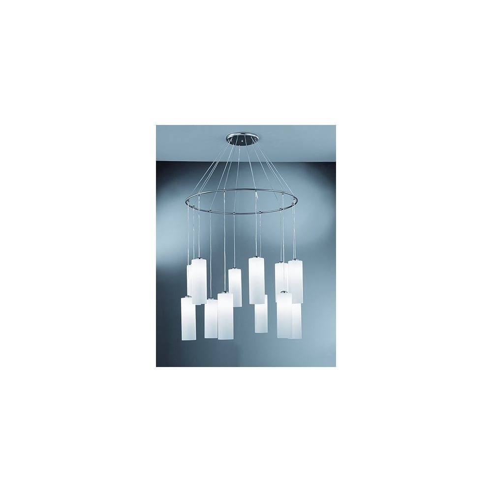Franklite CO93212/887 12 Light Pendant Chrome
