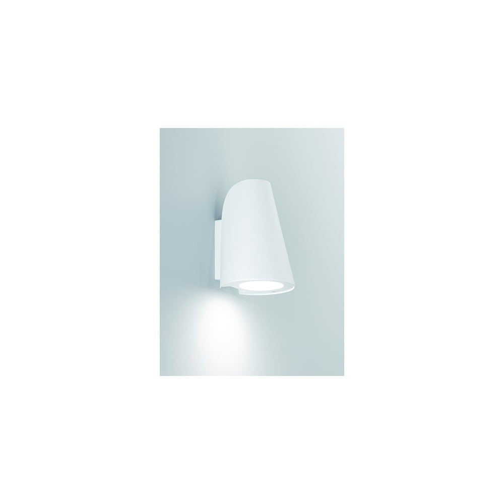 Franklite EXT6617 Exto Outside 1 Light Wall Flush White