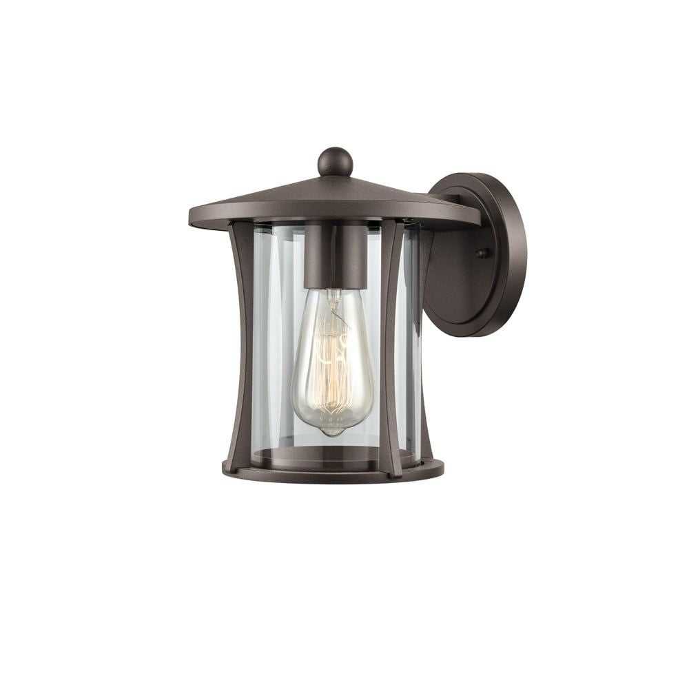 Franklite EXT6625 Alfresco Outside 1 Light Wall Bracket Brown