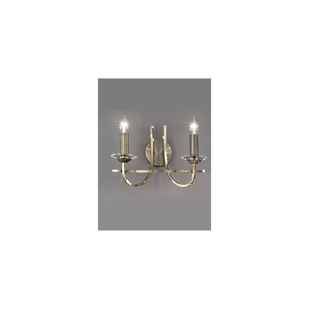 Franklite FL2147/2 Carousel 2 Light Wall Bracket Bronze