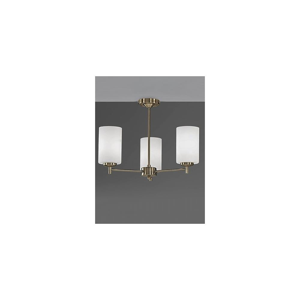 Franklite FL2272/3 Decima 3 Light Ceiling Flush Bronze