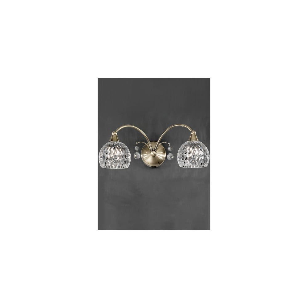 Franklite FL2296/2 Jura 2 Light Wall Bracket Bronze