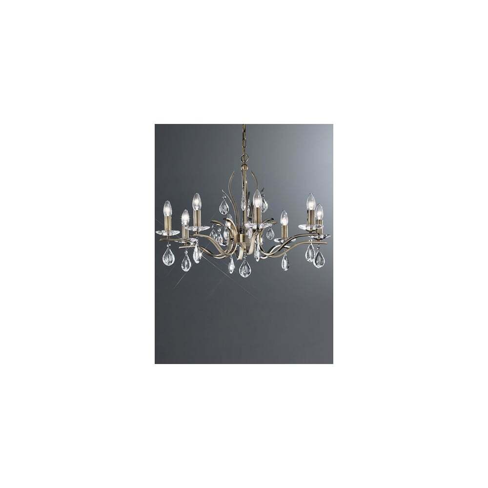 Franklite FL2299/8 Willow 8 Light Pendant Bronze
