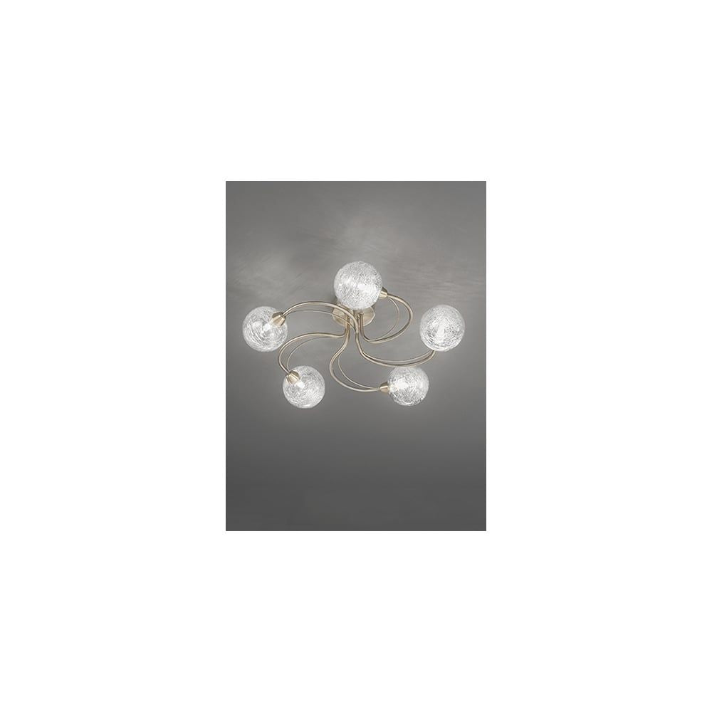 Franklite FL2328/5 Gyro 5 Light Ceiling Flush Bronze