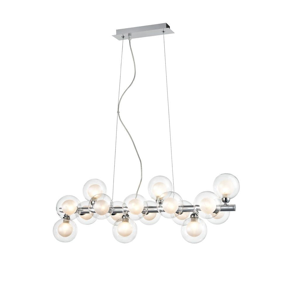 Franklite FL2400-16 16 Light Pendant Chrome