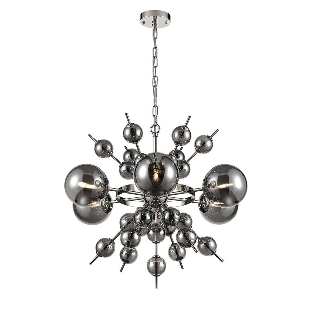 Franklite FL2451-6 Splash 6 Light Pendant Chrome