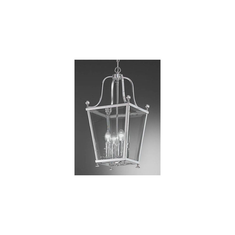 Franklite LA7002/4 Atrio 4 Light Pendant Chrome