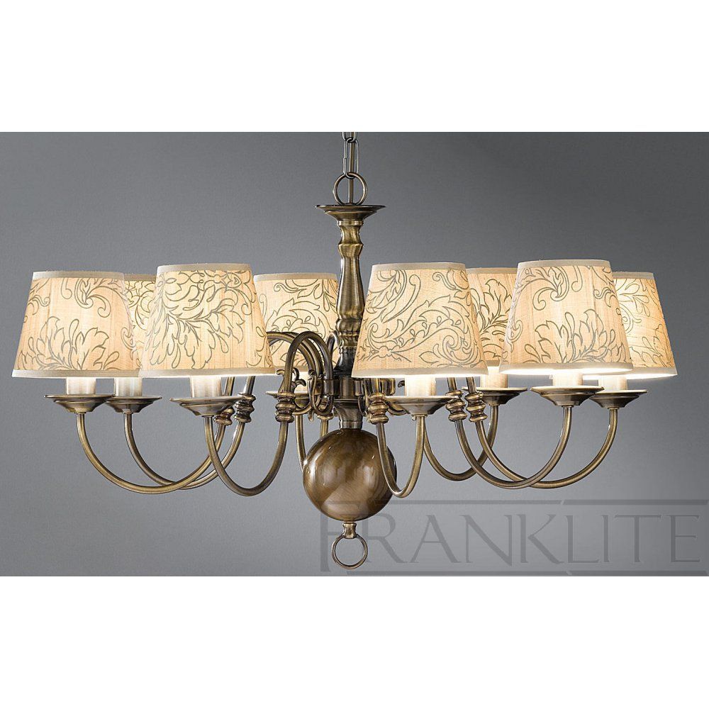 Franklite PE7938 Halle 8 Light Pendant Bronze