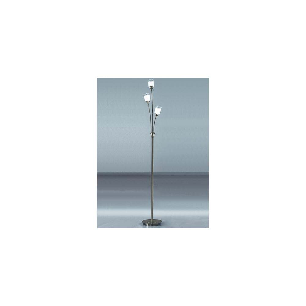 Franklite SL685 Campani 3 Light Floor Lamp Bronze