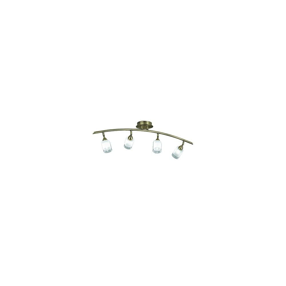 Franklite SPOT8774 Campani 4 Light Ceiling Flush Bronze