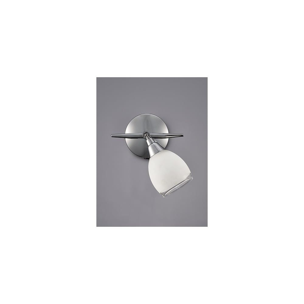 Franklite SPOT8961 Lutina 1 Light Wall Bracket Chrome