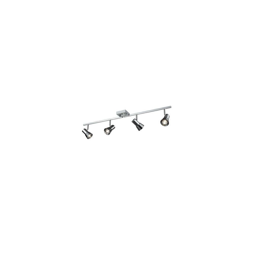 Franklite SPOT9034 Aime 4 Light Ceiling Flush Chrome