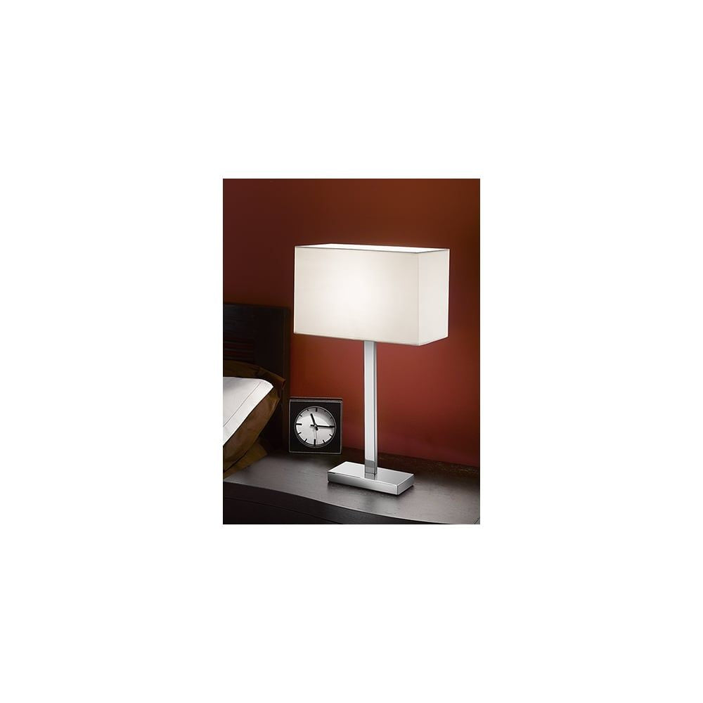 Franklite TL875/9867 1 Light Table Lamp Chrome