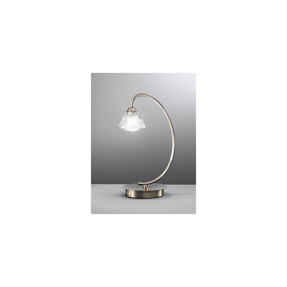 Franklite TL975 Twista 1 Light Table Lamp Bronze