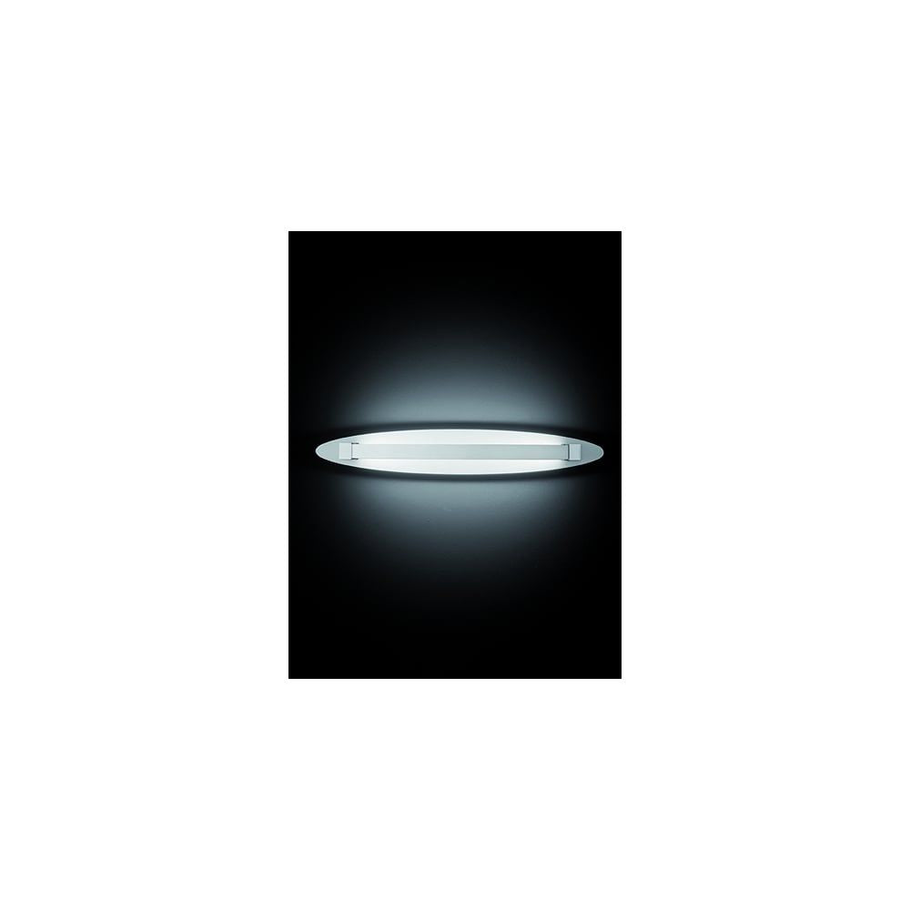 Franklite WB064 Hollo 1 Light Wall Uplighter White