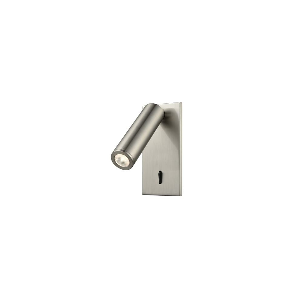 Franklite WB071 1 Light Wall Bracket Satin Nickel