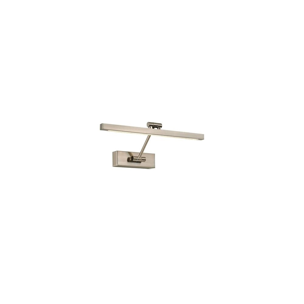 Franklite WB085 1 Light Wall Bracket Satin Nickel