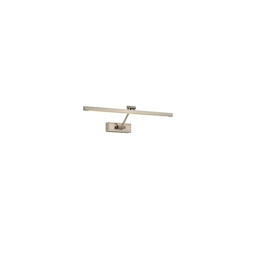 Fran Lighting W086 1 Light Wall Bracket Satin Nickel