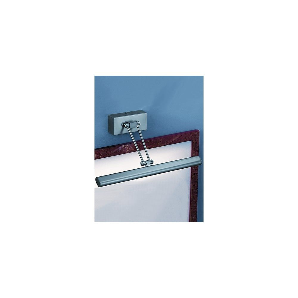 Franklite WB910 2 Light Wall Bracket Satin Nickel